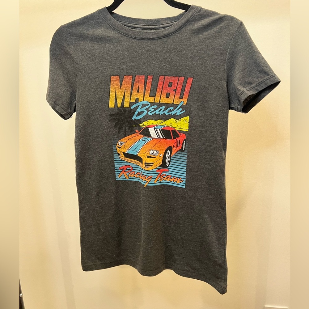 Aeropostale Malibu beach racing slim fit classic crew